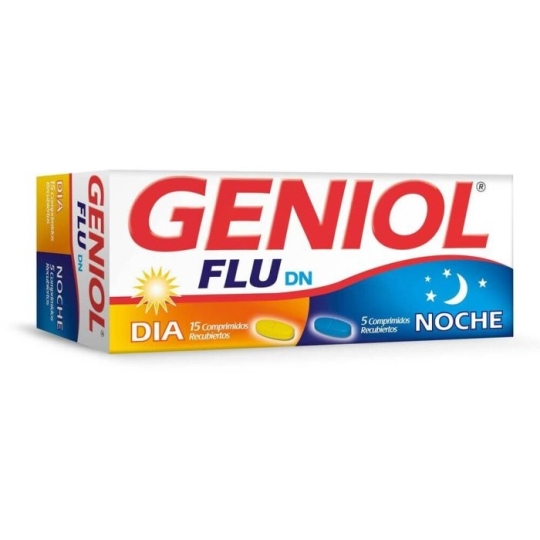 GENIOL FLU DN 15/5 COMPRIMIDOS
