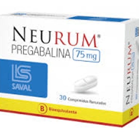 NEURUM 75 MG x 40 CAPSULAS 