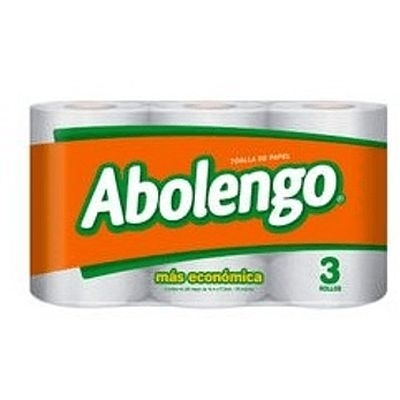 ABOLENGO TOALLAS DH X 3 UND