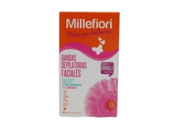 MILLEFIORI BANDAS DEPIL.FACIAL PIEL SENSIBLE