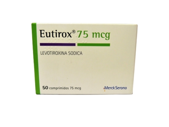 EUTIROX (R) 75mcgX 50 COMPRIMIDOS