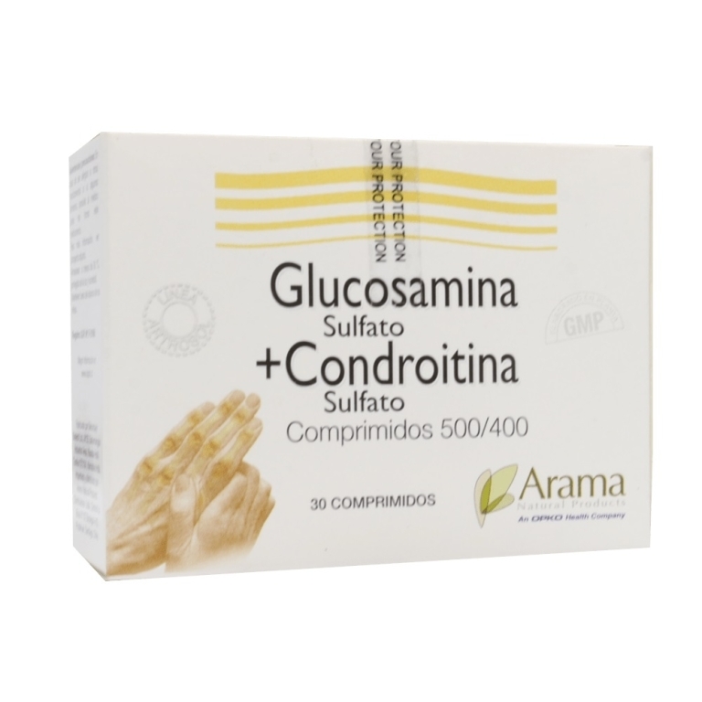 GLUCOSAMINA + CONDROITINA 500/400 X 30 COMPRIMIDOS 