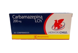 CARBAMAZEPINA 200 MG  X 20 COMPRIMIDOS