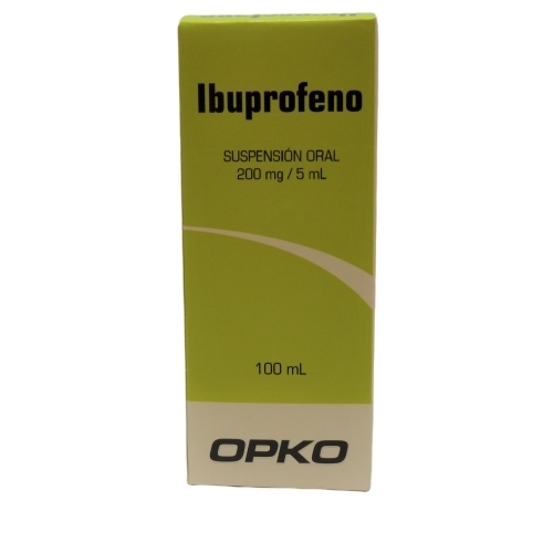 IBUPROFENO 200 MG /5ml JARABE X 100ML