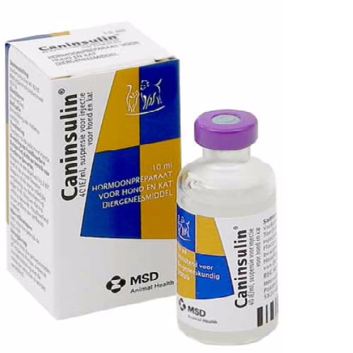 CANINSULIN SOL INYECT. 40UI/ML X 10 ML