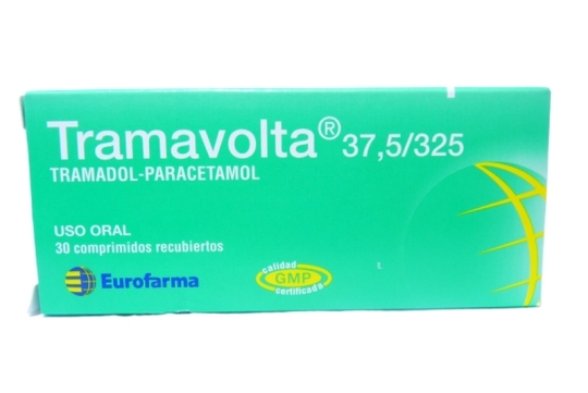 TRAMAVOLTA 37.5 MG / 325 MG X 30 COMPRIMIDOS