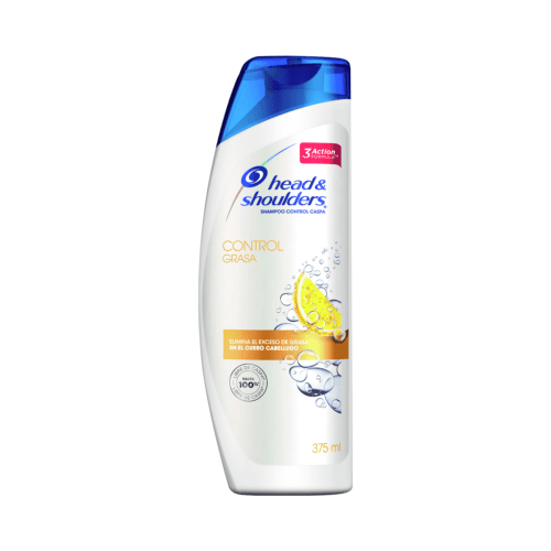 HEAD & SHOULDERS CONTROL GRASA SHAMPOO X 375ML