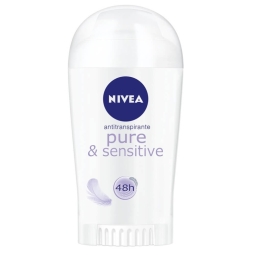 Nivea Desodorante En Barra Sensitive & Pure X 43 G | nivea barra sensitive