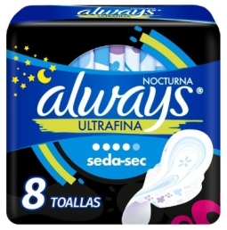 ALWAYS ULTRAFINA NOCTURNA X8