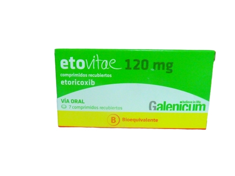 ETOVITAE 120MG X7 COMPRIMIDOS