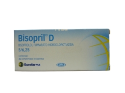 BISOPRIL D 5/6.25 MG  X 30 COMPRIMIDOS RECUBIERTOS