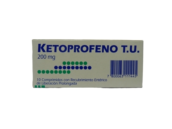 KETOPROFENO 200 MG X 10 COMPRIMIDOS