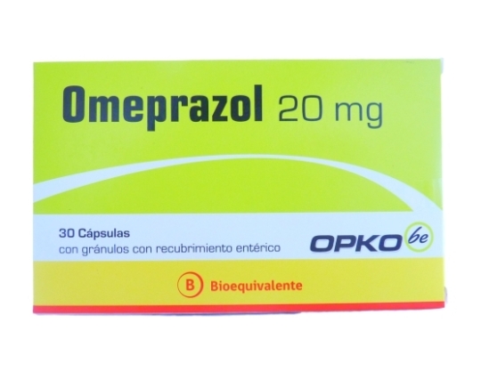 OMEPRAZOL 20 MG X 30 CAPSULAS 