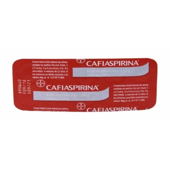 CAFIASPIRINA  X100 COMP