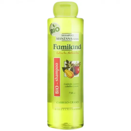 FAMILAND SHAMPOO MANZANA PAPAYA X750ML