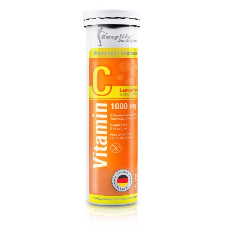 VITAMINA C 1000MG X20 TABLETAS EFERVECENTES SABOR LIMON EASYLIFE