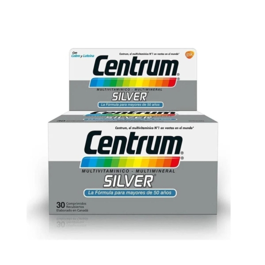 CENTRUM SILVER X 30 COMPRIMIDOS RECUBIERTOS