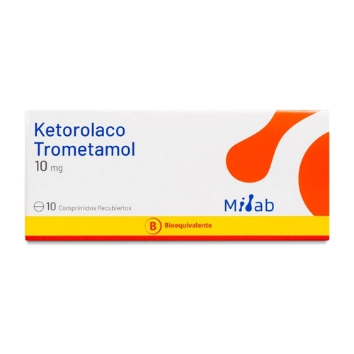 KETOROLACO 10MG X10 COMPRIMIDOS