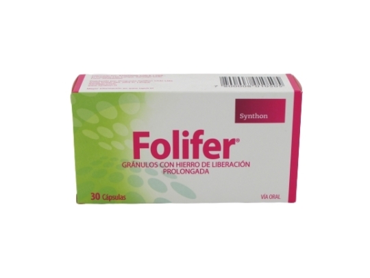 FOLIFER CAPSULA X30 CAPSULAS