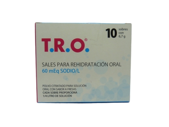 SALES HIDRATANTES TRO 60 X 10 SOBRES