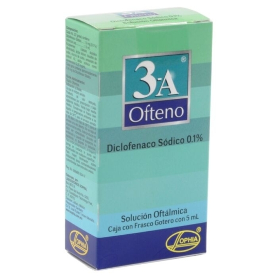 3A OFTENO SOLUCION OFTALMICA X 5ML