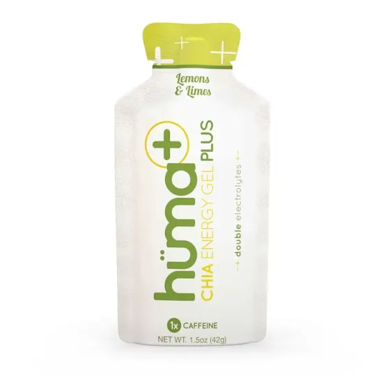 GEL ENERGETICO HUMA CHIA ENERGY PLUS LEMONS LIME X 42GR