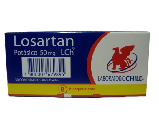 LOSARTAN 50 MG X 30 COMPRIMIDOS