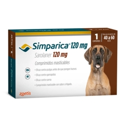 Simparica 120 Mg Perro 40-60Kg X 1 Comprimido | simparica perro 120mg