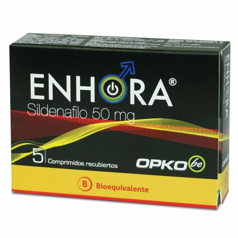 ENHORA 50 MG X 5 COMPRIMIDOS RECUBIERTOS