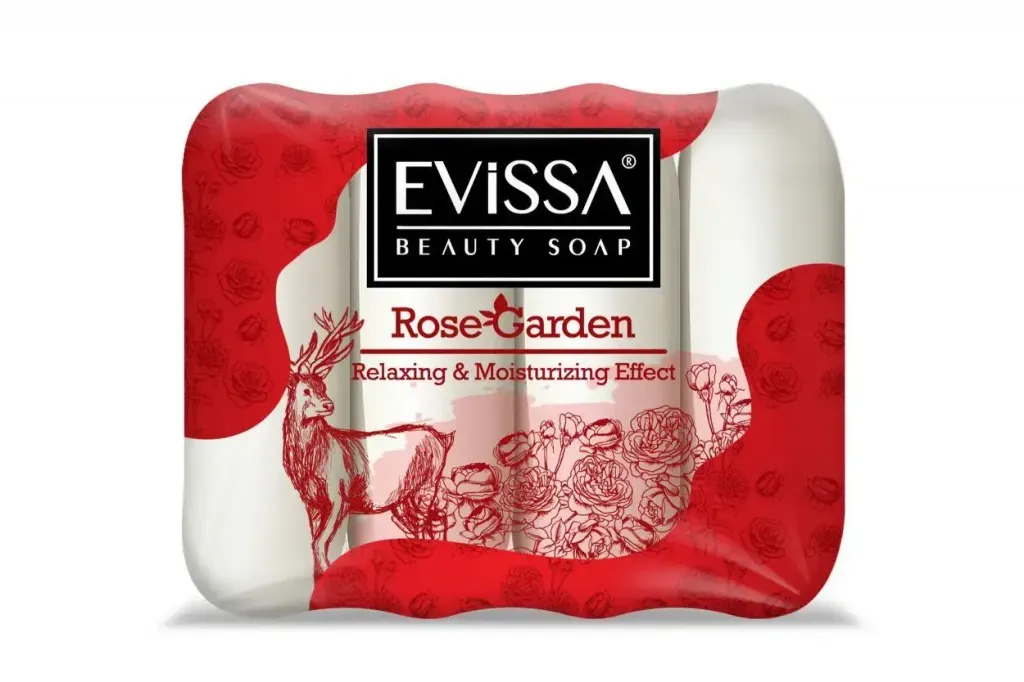 JABON ROSAS X 70 GRAMOS X 4 UNIDADES