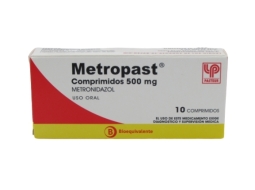 METROPAST 500 MG X10 COMPRIMIDOS