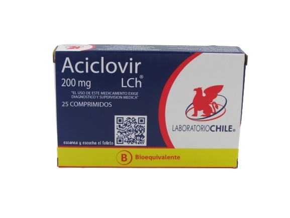 ACICLOVIR 200 MG X 24 COMPRIMIDOS