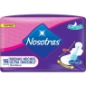 NOSOTRAS TOALLAS NOCTURNAS ULTRA INVISIBLE X 16 UNIDADES