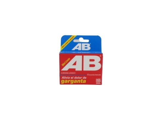 AB MIEL LIMON X 12 COMPRIMIDOS MASTICABLES