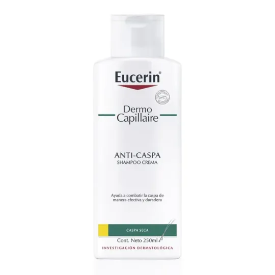 EUCERIN DERMO SHAMPOO CREMA ANTICASPA SECA X 250ML