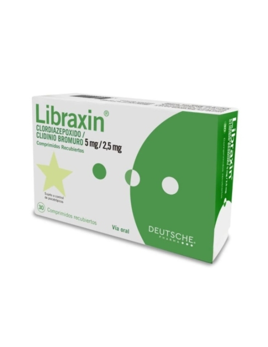 LIBRAXIN X 30 COMPRIMIDOS RECUBIERTOS