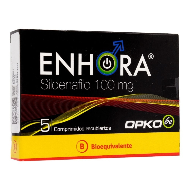 ENHORA 100 MG X 5 COMPRIMIDOS RECUBIERTOS