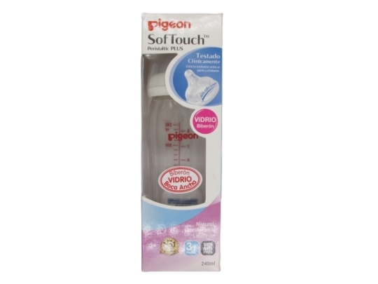 MAMADERA PIGEON VIDRIO X240
