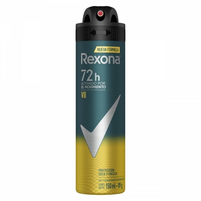 REXONA MEN DESODORANTE EN AEROSOL V8 X 150ML