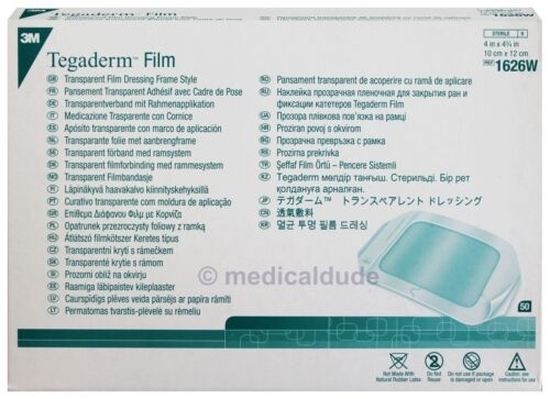 CAJA APOSITO ADHESIVO TRANSP. TEGADERM 10X12CM