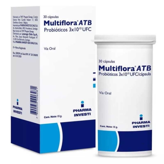 MULTIFLORA ATB X 30 CAPSULAS