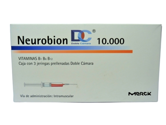 NEUROBION DC 10000UI / 3ML X 3 AMPOLLAS