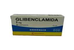 GLIBENCLAMIDA 5 MG  X 60 COMPRIMIDOS