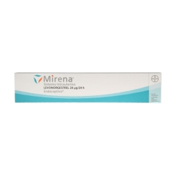 MIRENA SISTEMA INTRAUTERINO 20mcg/24 HRAS