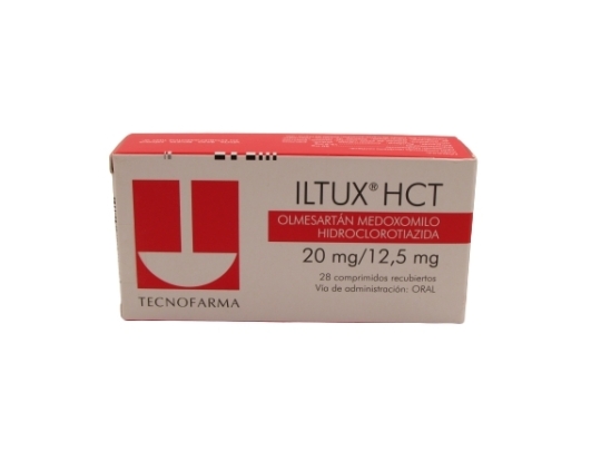 ILTUX HCT 20/12.5 MG X28COM