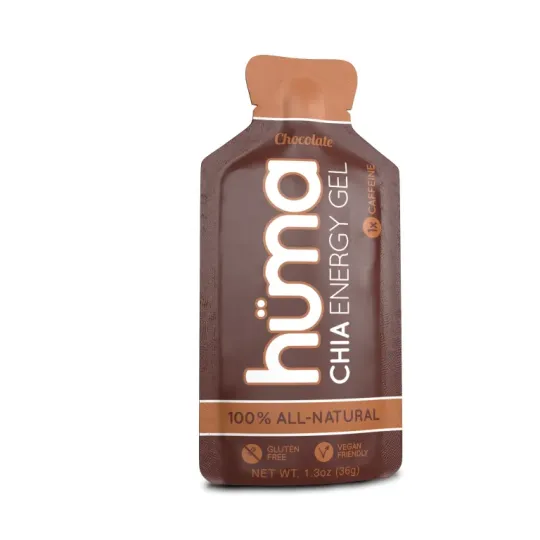 GEL ENERGETICO HUMA CHIA ENERGY PLUS CHOCOLATE X 36GR