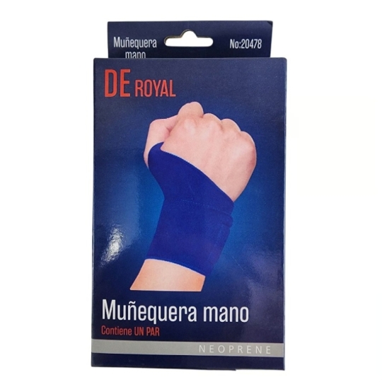 MUÑEQUERA ELASTICADA CON DEDO