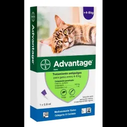 Advantage X1 Pipeta 4-8Kg | advantage pipeta 8kg