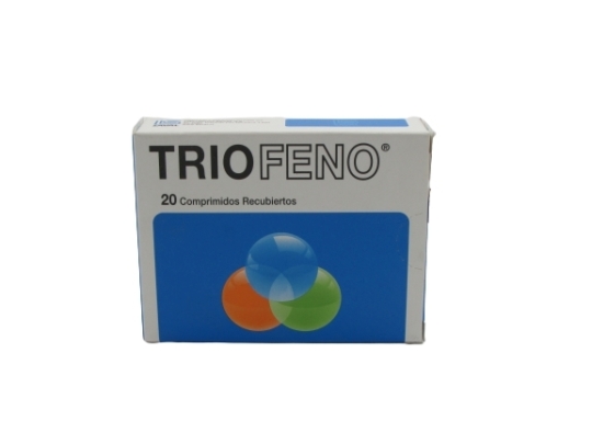 TRIOFENO X20 COMPRIMIDOS