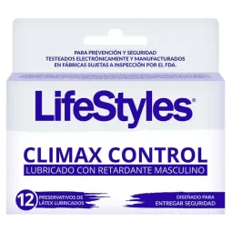 LIFESTYLES CLIMAX CONTROL X12